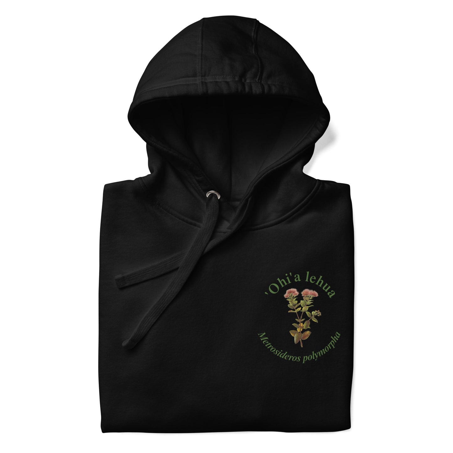 Indigenous Flowers of the Hawaiian Islands ('Ohi'a lehua) Hoodie