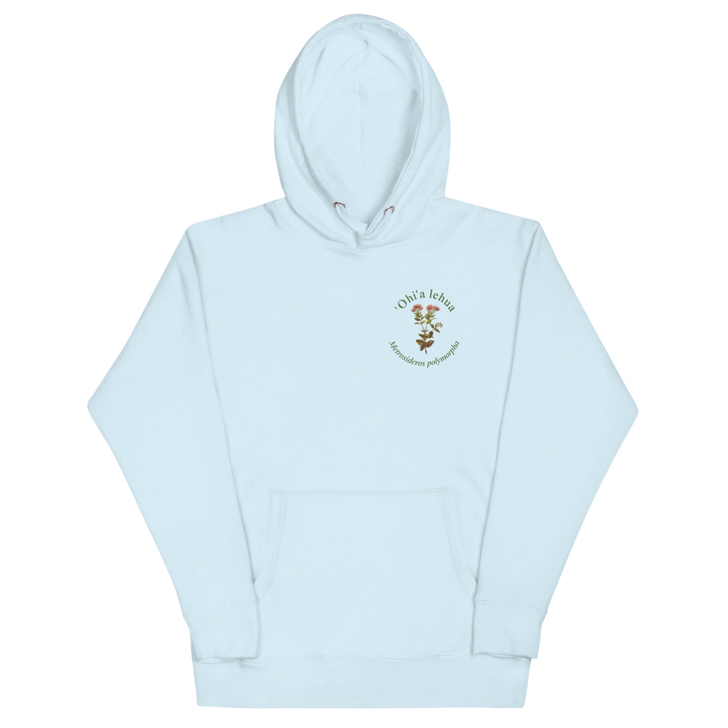 Indigenous Flowers of the Hawaiian Islands ('Ohi'a lehua) Hoodie