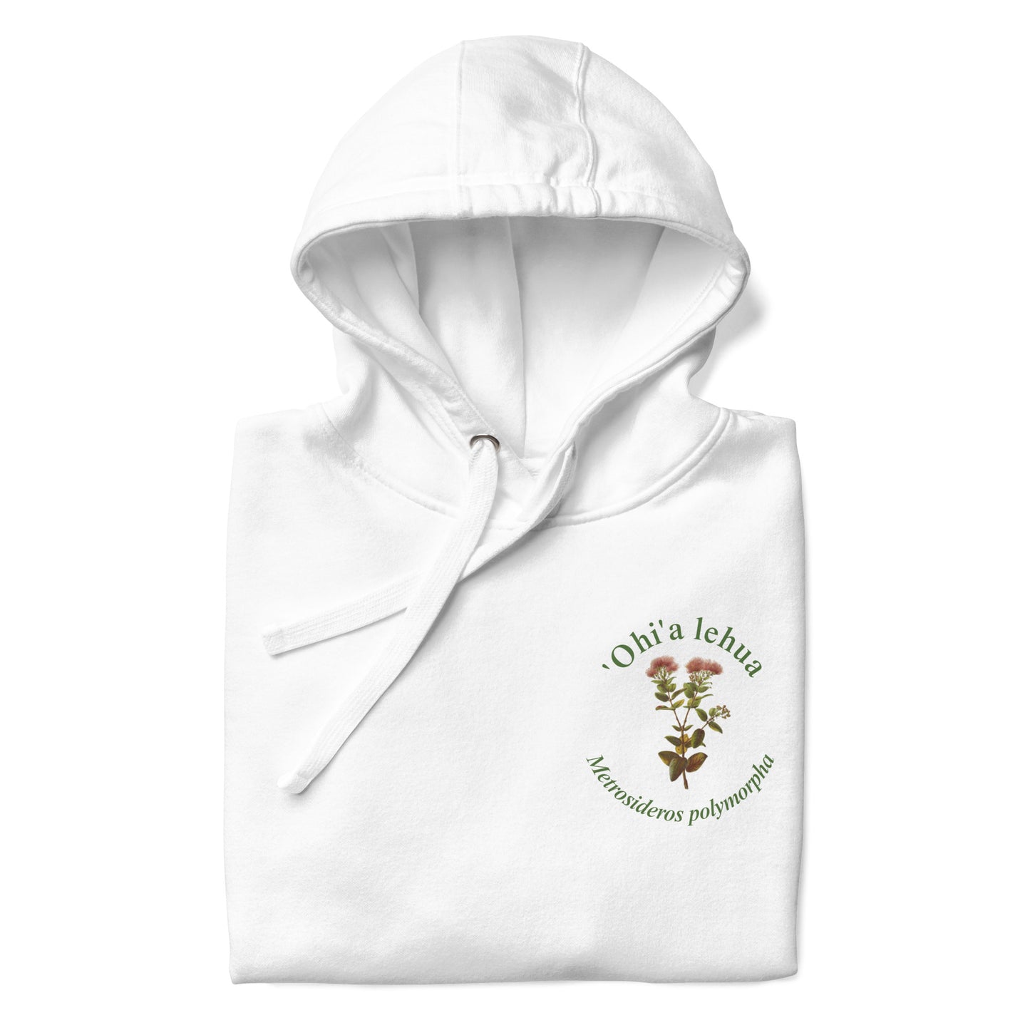 Indigenous Flowers of the Hawaiian Islands ('Ohi'a lehua) Hoodie